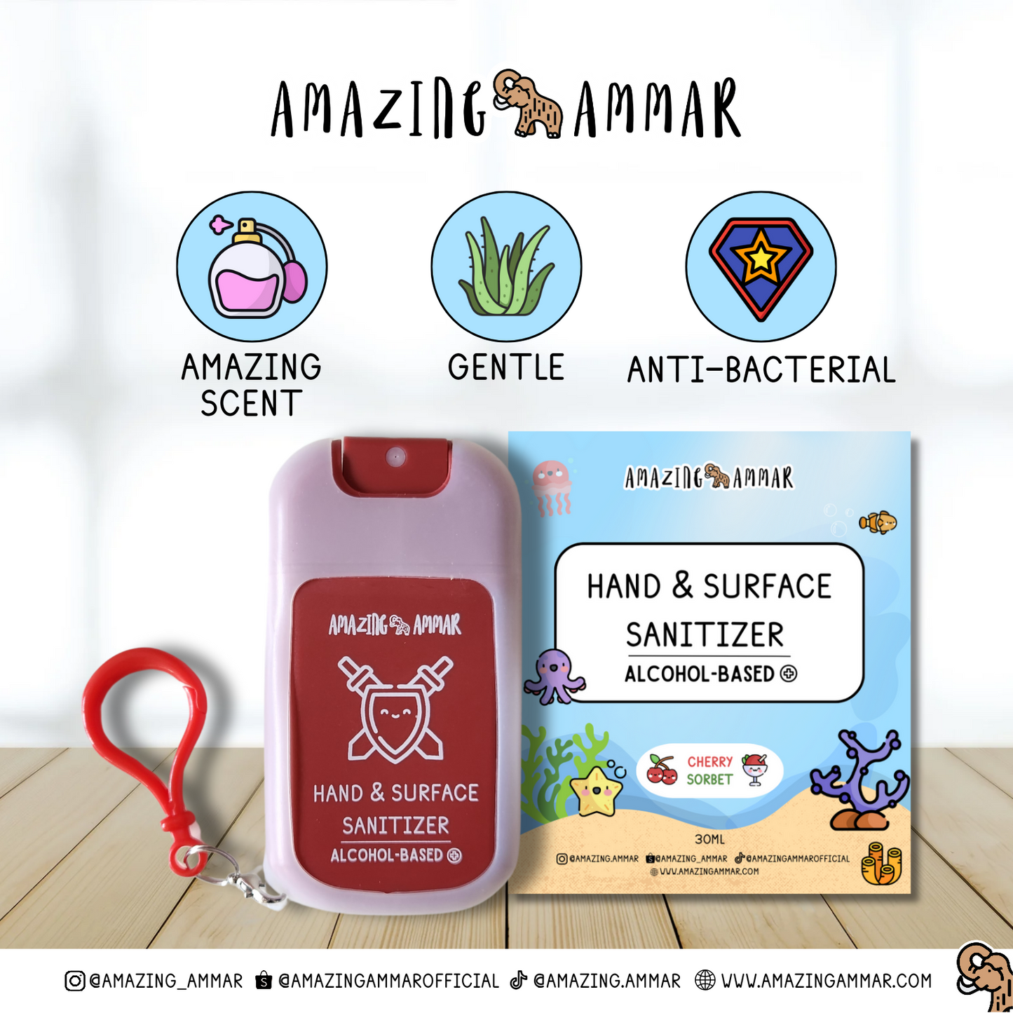 Hand & Surface Sanitizer (Alcohol Based)