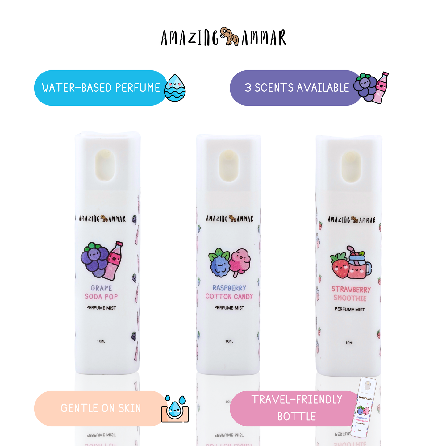 10ml Water-based Perfume Mist/ Spray