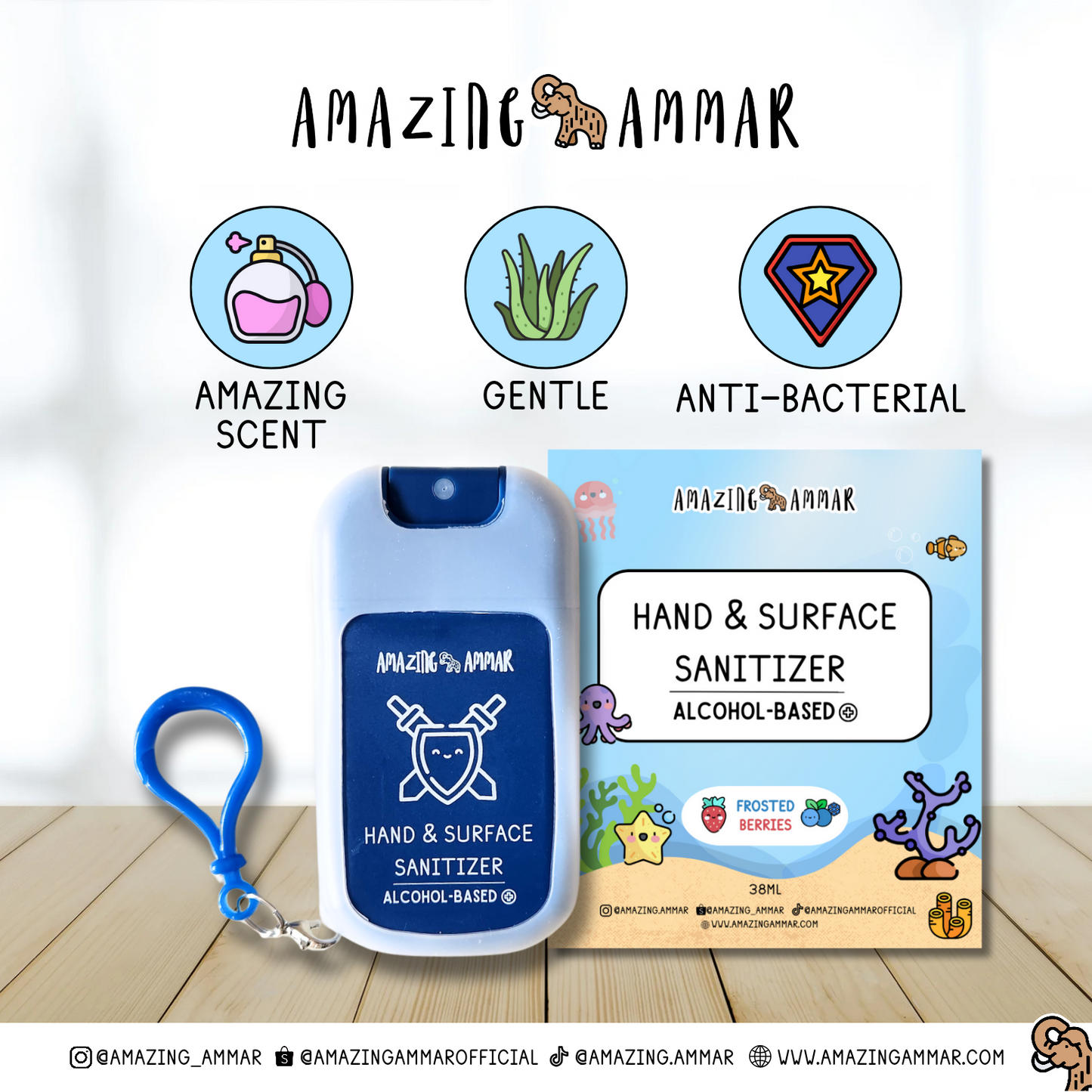 Hand & Surface Sanitizer (Alcohol Based)