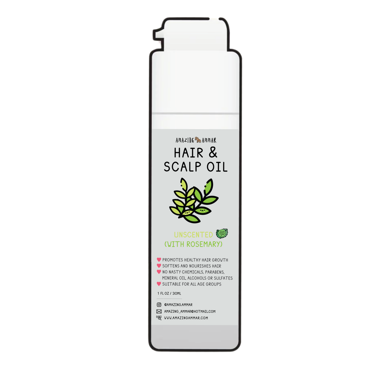 🎁 30ml [REFILL] Hair & Scalp Oil (100% off)